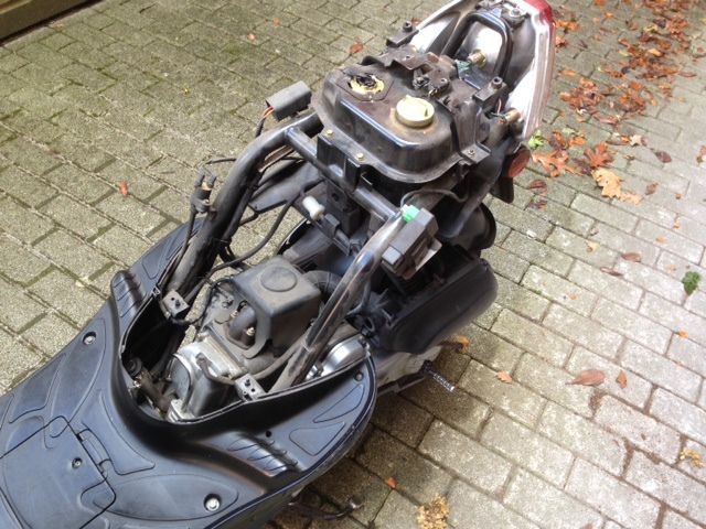Scooter zonder kappen 